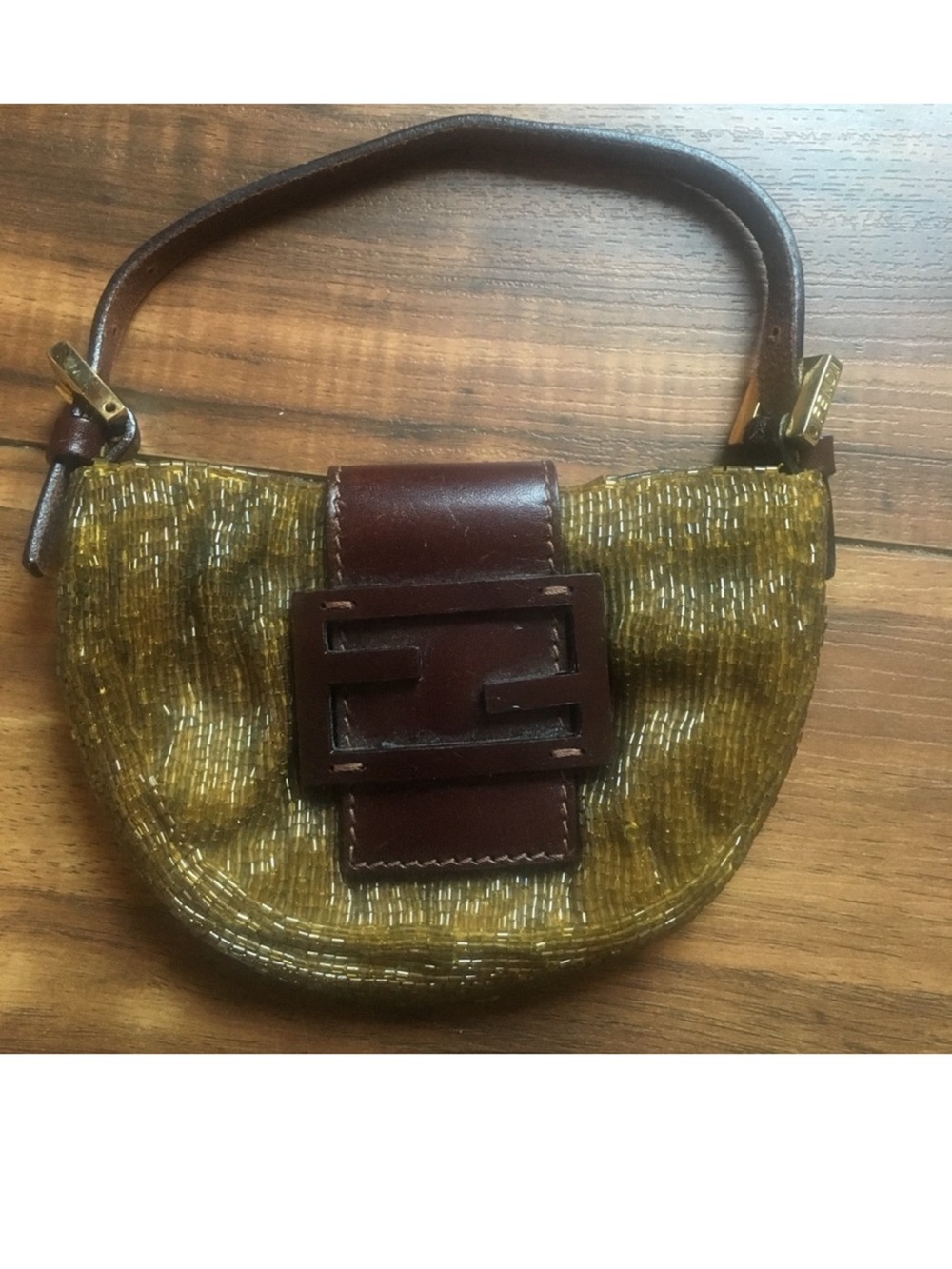 Mini beaded Fendi